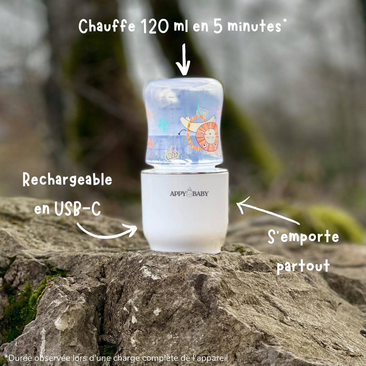 Chauffe-biberon portable Bioby - Chauffe-biberon - Chauffe-lait