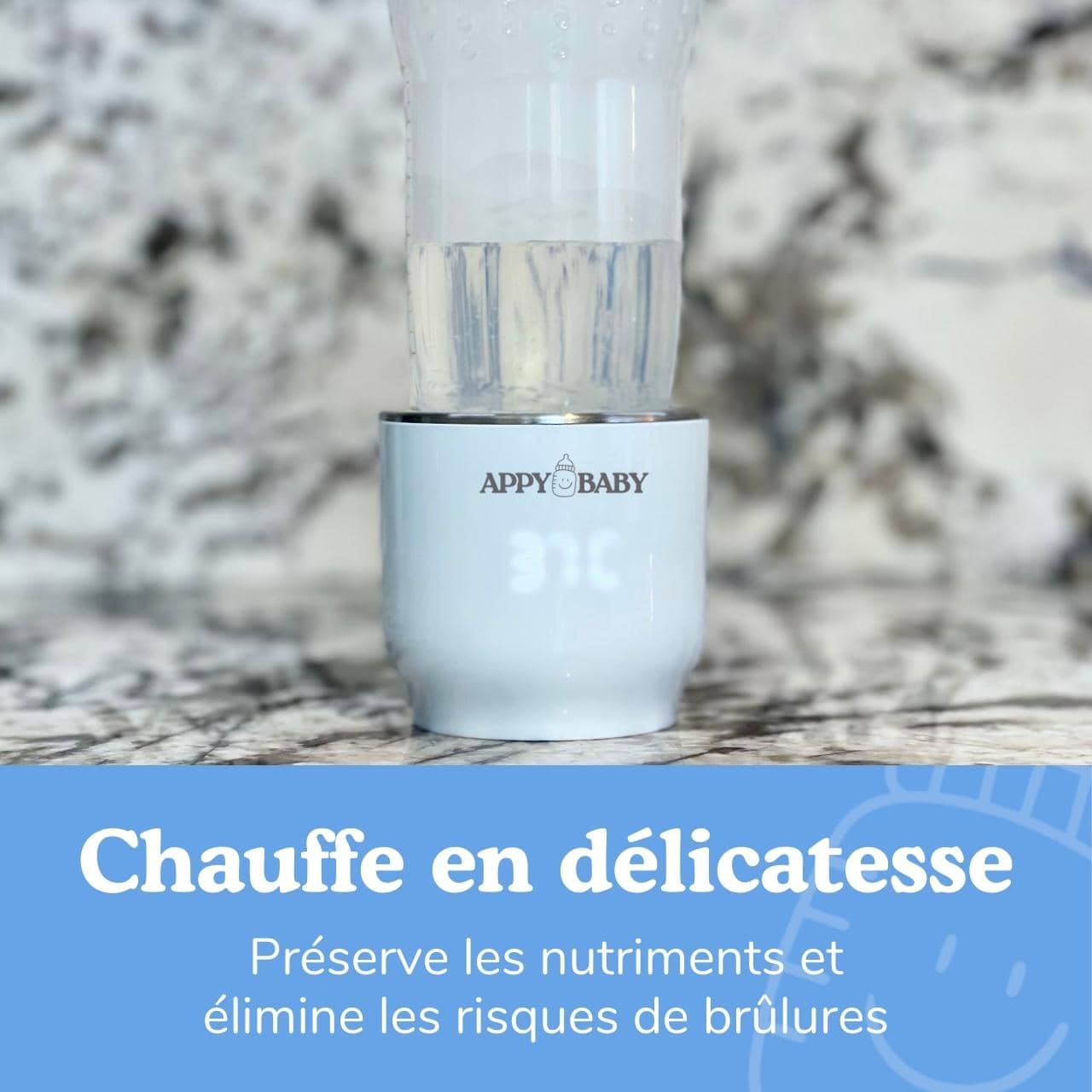 Chauffe-biberon portable Bioby - Chauffe-biberon - Chauffe-lait