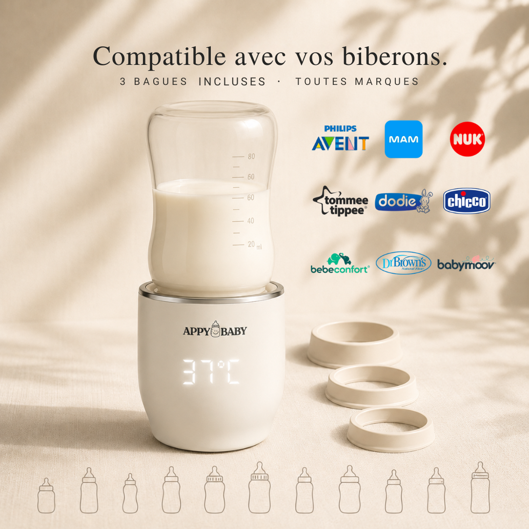 GO™, warming bottles anytime, anywhere.