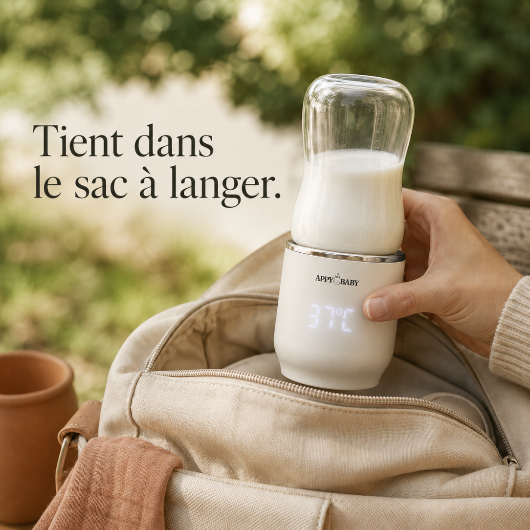 GO™, warming bottles anytime, anywhere.