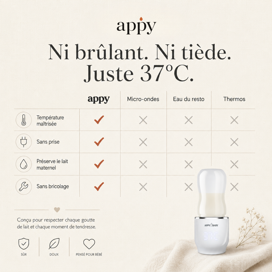 GO™, warming bottles anytime, anywhere.
