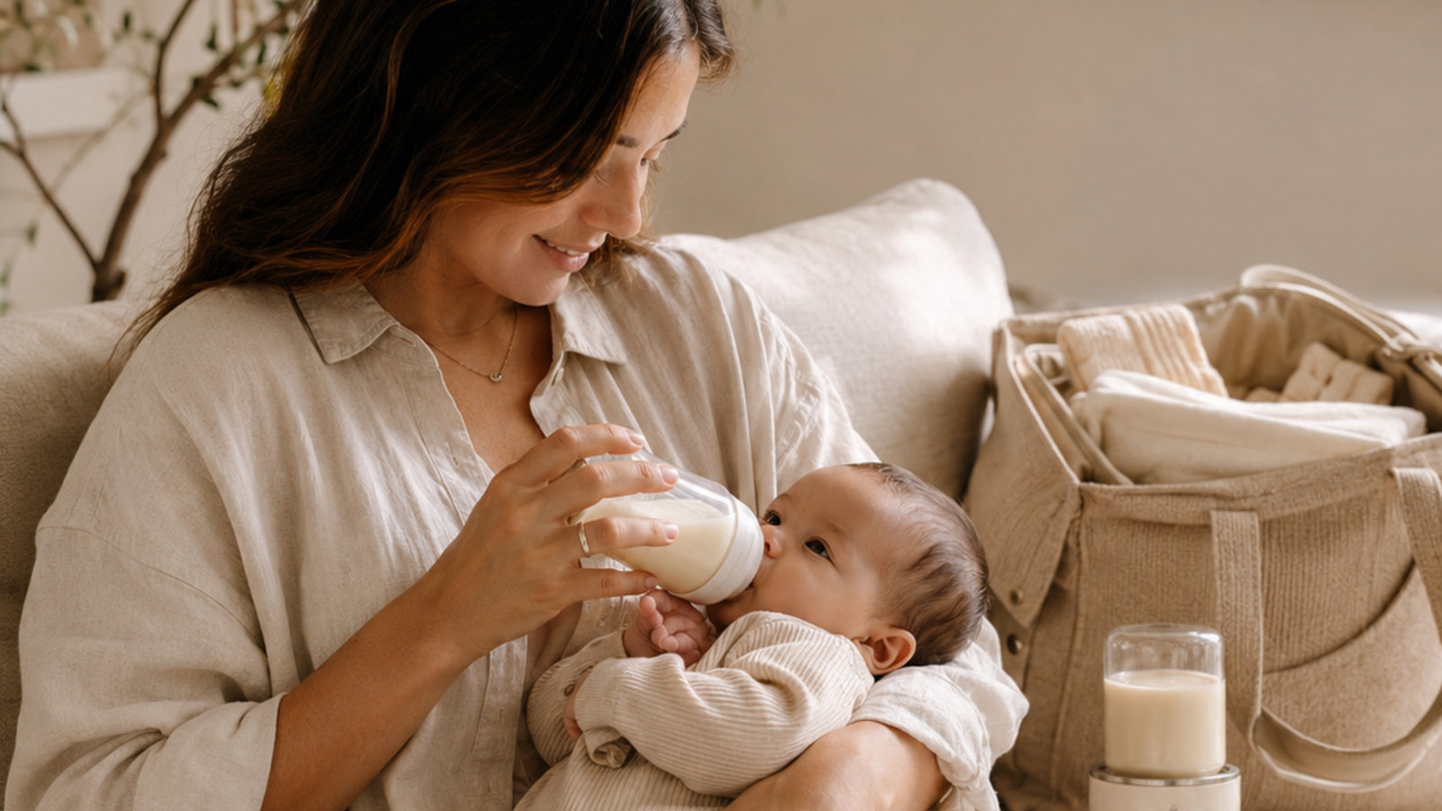 Plus jamais un biberon froid quand bébé a faim.